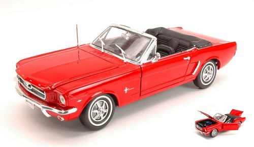 Ford mustang cabrio 1964 - mustang, red