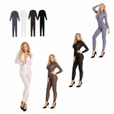 Tuta donna monopetto manica