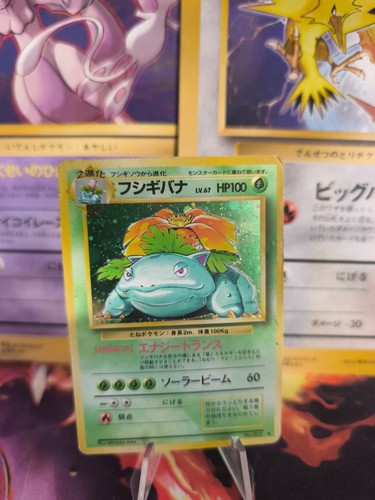 Carta pokemon card venusaur - carta,