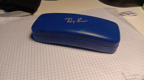 Custodia rayban hard case blu - case,