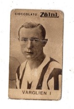 CALCIO  FIGURINA  CARTONATA   ZAINI   JUVENTUS   VARGLIEN  I