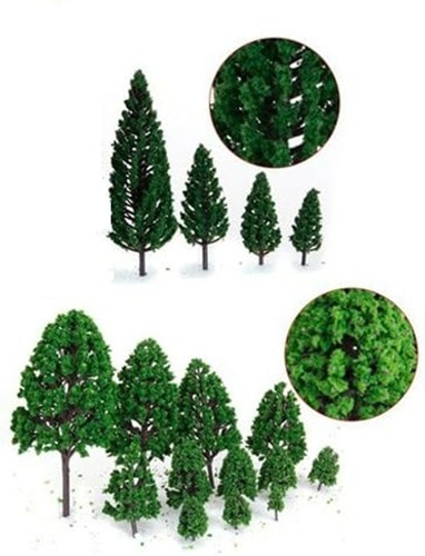 Confezione alberi per - confezione, diorami