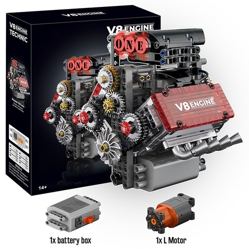 Set motore mattoncini - motore,