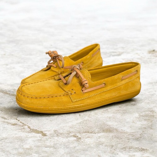 Tod yellow suede marlin boat - suede,