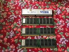 Memoria RAM 4x DDR400 VDATA 256 MB usate