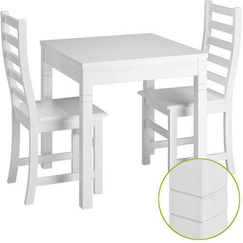 Set bianco acqua - , tavolo