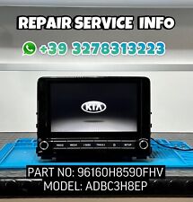96160-H8590FHV SERVIZIO DI RIPARAZIONE TOUCH SCREEN RADIO KIA CON GARANZIA 1ANNO
