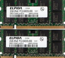4 GB (2 x 2 GB) memoria Sony