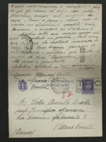 Italia regno biglietto postale - biglietto,