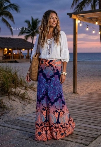 Maxi gonna lunga usa - maxi, new