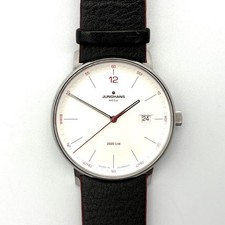 Orologio Junghans Forma Mega Max Bill Bauhaus Quarzo Quadrante Bianco 38mm Edizione Limitata