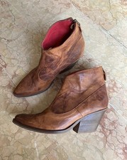 Stivali western pelle donna - western,