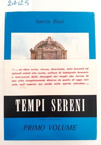 Sanzio blasi tempi sereni - blasi,