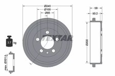 Freno tamburo textar - freno,