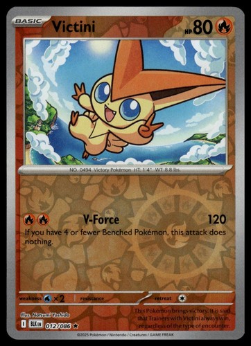 Victini 012 086 - 012/086, holo
