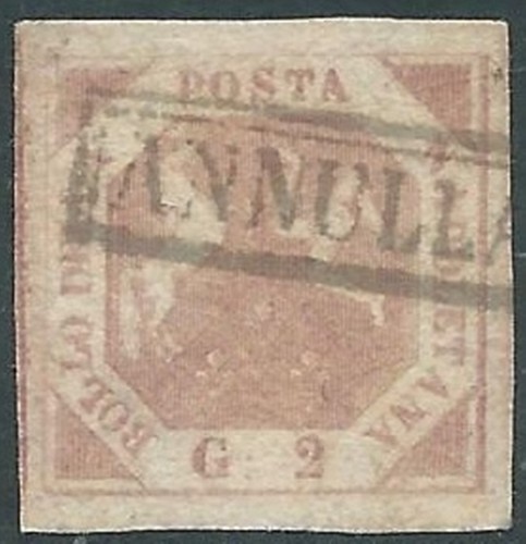 1858 napoli usato stemma delle - 1858,