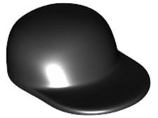 2x Lego® Parts Used Minifigure Headgear 4485 Helmet Cap (6471 10173 7623)