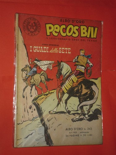Pecos bill formato albo oro - formato, d'oro