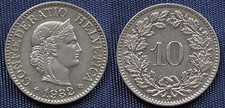 COIN COIN MONNAIE HELVETIA