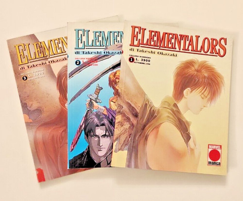 Elementalors marvel manga 1995 - manga,