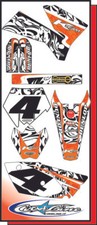 KIT grafica TATTOO  per KTM SX