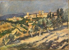 Dipinto olio tavola - dipinto, su