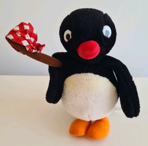 Pinguino peluche vintage