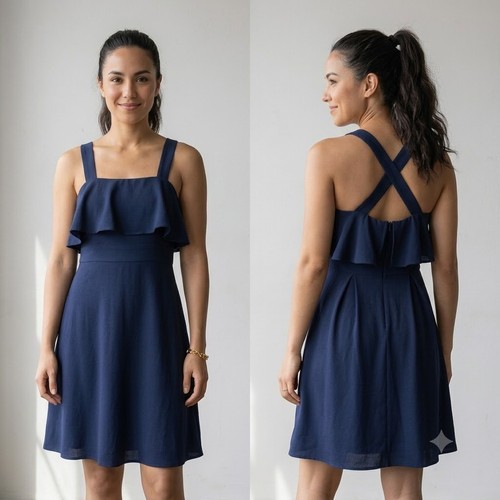 Abito madewell blu navy con - blu,