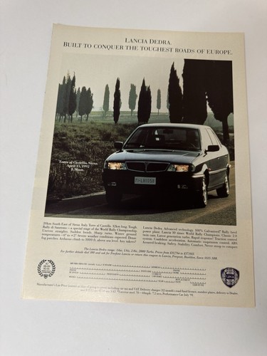 Original vintage lancia dedra - vintage,