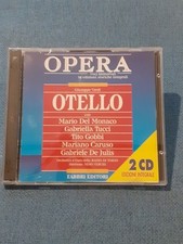 VERDI - OTELLO. DEL MONACO, TUCCI, VERCHI. 2 CD  FABBRI EDITORI 