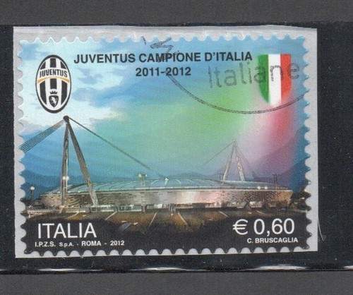 Francobollo italia 2012 - italia, juve