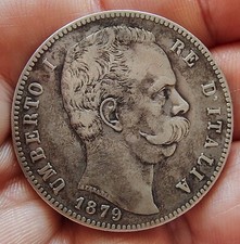 Umberto I, 5 lire 1879