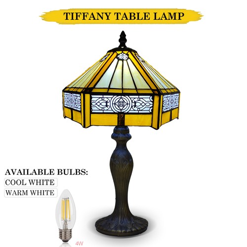 Tiffany yellow hexagon - yellow,