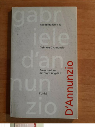 Gabriele annunzio poeti - i,