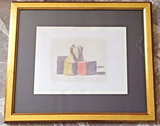 Litografia Giorgio Morandi Natura Morta Trec Edizioni pregiate acquerelli