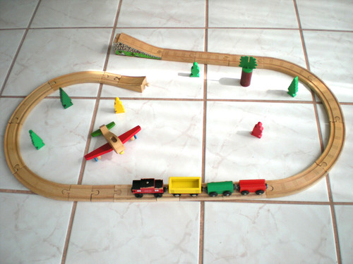 Set trenino legno misto - trenino,