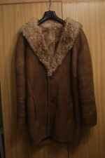 Giaccone Vintage Anni’80 da uomo invernale in vera pelle imbottito