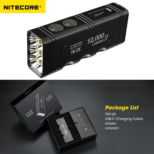 Nitecore tm12k torcia edc - nitecore,