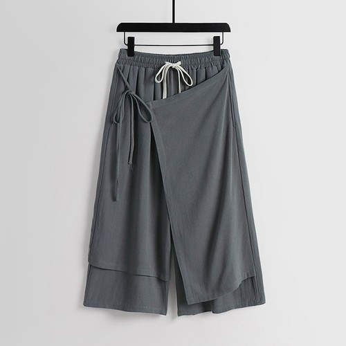 Pantaloni uomo lino larghi