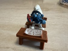 Puffo schleich peyo studente - peyo,