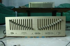 EQUALIZZATORE COLORE ORO PIONEER SG-9 USATO SUONO AUDIO VINTAGE TESTATO LEGGI!