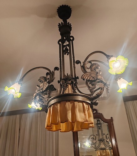Lampadario liberty fine - , '800