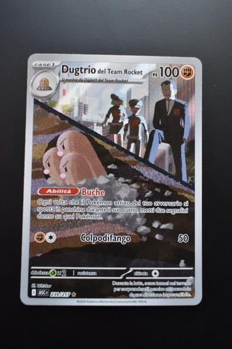 Dugtrio del team rocket - del,