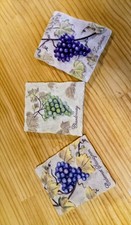 Set 3 Piastrelle Decorative da