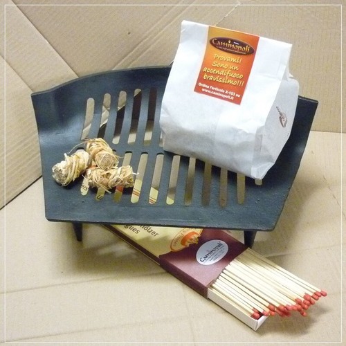 Braciere brucialegna ghisa - braciere,
