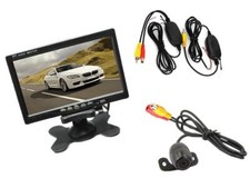 Kit retromarcia wireless Telecamera per camper, auto, rimorchi Monitor LCD 7"