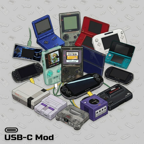 Usb mod board for retro - mod,