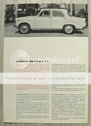 Alfa romeo giulietta berlina - alfa,