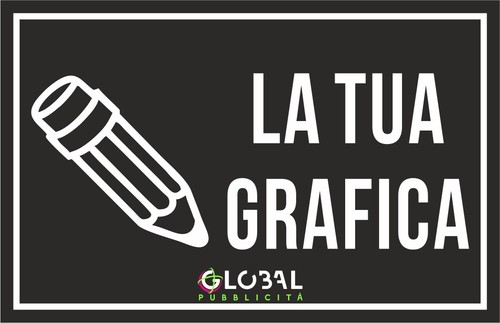 Cartello con grafica - cartello,