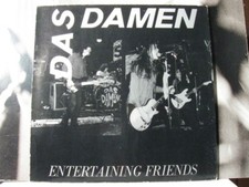 DAS DAMEN - ENTERTAINING FRIENDS - LIVE LP PUNK EX+/NM